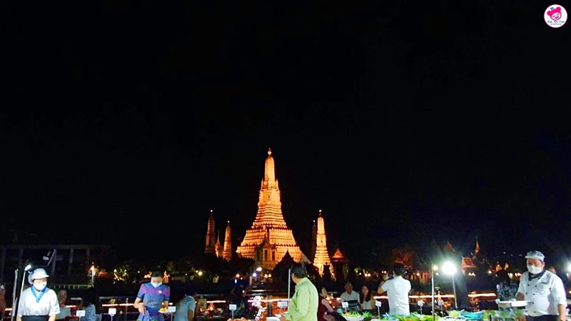 White Orchid River Cruise | ล่องเรือดินเนอร์เจ้าพระยา ชมวิวสวยบนดาดฟ้า