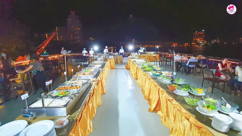 White Orchid River Cruise | ล่องเรือดินเนอร์เจ้าพระยา ชมวิวสวยบนดาดฟ้า