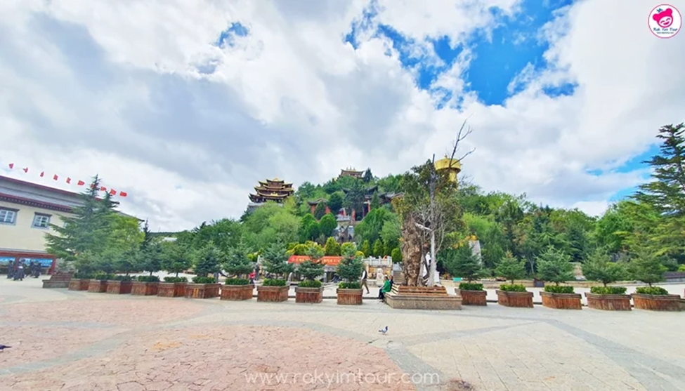 เดินเล่น ย่านเมืองเก่า แชงกรีล่า สุดคลาสสิกที่ Dukezong Ancient Town