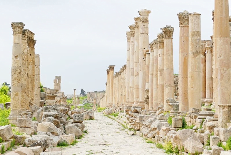 เจราช (Jerash) เมืองพันเสาแห่งจอร์แดน