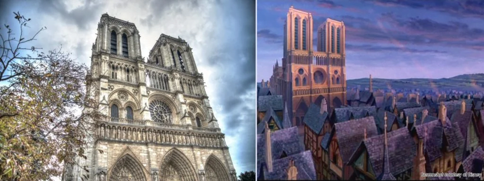 2. โบสถ์นอเธอดาม, ปารีส, ฝรั่งเศส (The Notre Dame Cathedral, Paris, France)