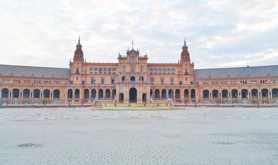 Plaza de España จตุรัสสุดคลาสสิก เมืองเซบียา ประเทศสเปน
