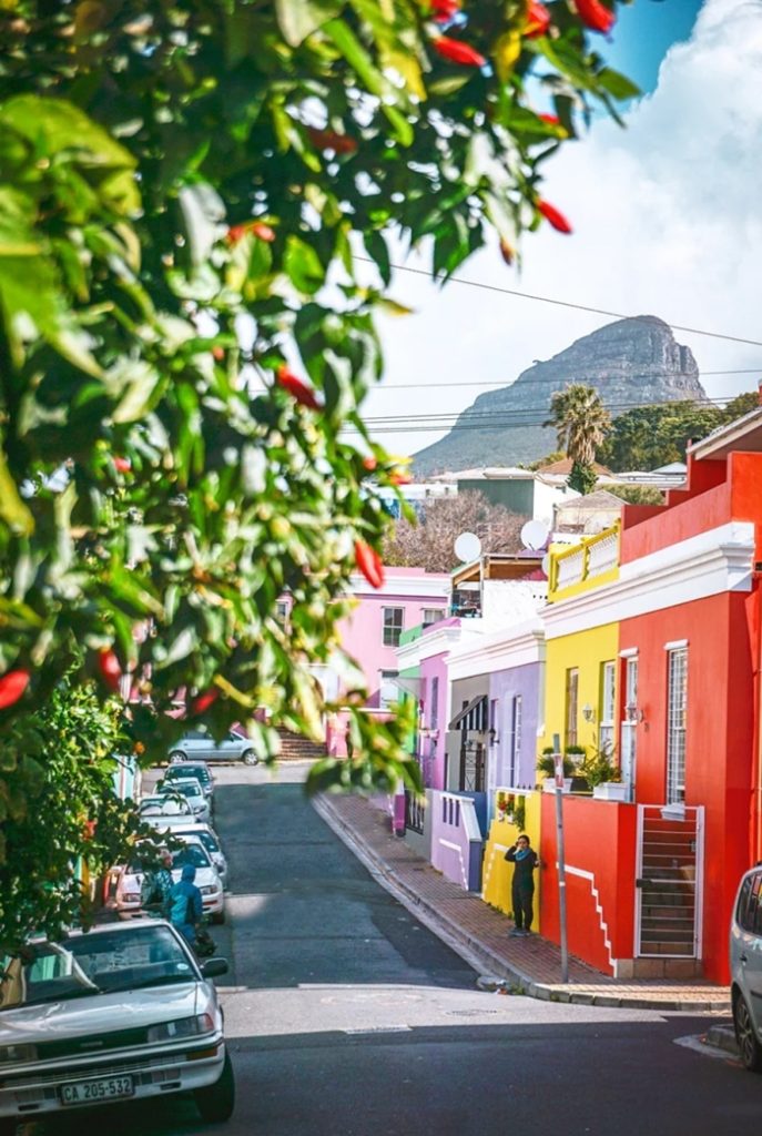 Bo-Kaap หมู่บ้านสีลูกกวาดแห่งเคปทาวน์ แอฟริกาใต้